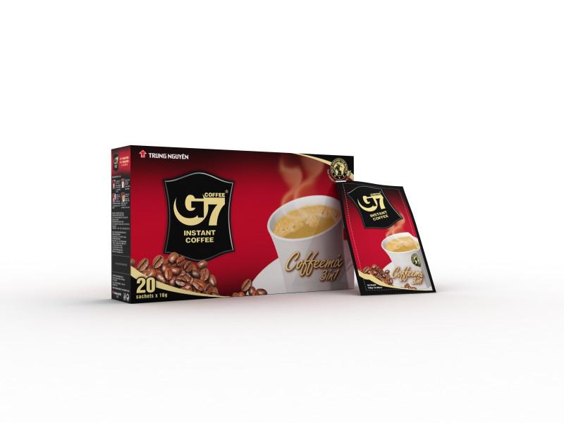 G7 Instant cofee | Cafea Solubila 3*1 cu Gust Autentic, 10 secunde de preparare - imagine 2