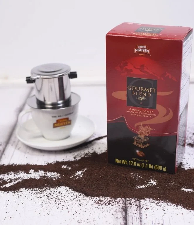 Cafea Vietnameza Gourmet Blend | Robusta, Arabica, Excelsa 2*250g